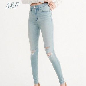 Abercrombie & Fitch Simone high rise super skinny
